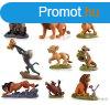9 db-os Oroszlnkirly Lion King figura szett