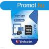 Memriakrtya Verbatim Micro SDHC 16GB Class 10 + adapter