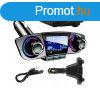 Auts FM sugrz Bluetooth USB-vel 5.0, multifunkcis 8 az 1
