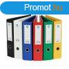 Iratrendez A4, 7,5cm, kt oldalt PP borts, Bluering Prem