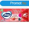 Zewa Deluxe paprzsebkend 3 rteg strawberry - 90db