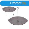 Grill trcsa, ktfunkcis 45 cm, ntttvas, Perfect Home