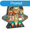 Formadobozos puzzle - rlloms, 54 db-os - Space station