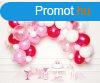Sznes Pink lggmb, lufi girland 70 db-os szett