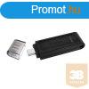 KINGSTON Pendrive 64GB, DT 70 USB-C 3.2 Gen 1