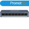 Hikvision DS-3E0108-O 8 portos switch, 10/100M, nem menedzse