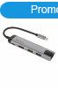 USB eloszt-HUB, USB-C/USB 3.0/HDMI/Ethernet, VERBATIM