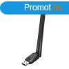 Vention AC650 USB Wifi adapter Dual Band + Antenna (fekete),