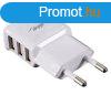 Akyga AK-CH-05 USB Adapter 100-240V/5V/3.1A 3USB White