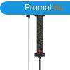 Hama Hlzati Eloszt Kapcsolval 6DIN 1,4m Black