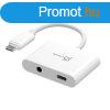 j5create USB-C to 3.5mm Audio Adapter with Power Delivery
