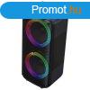 Denver BPS-354 Bluetooth Party Speaker with LED light Black
