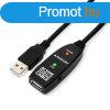AXAGON ADR-205 USB Repeater cable 5m Black