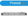 ACT 48-port Patch Panel 1U Black