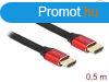 DeLock Ultra High Speed HDMI 8K 60Hz 0,5m Red