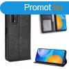 RMPACK Huawei P Smart 2021 Notesz Tok Retro Style Fekete