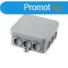 EC411 JUNCTION BOX 75X75MM HALOGEN FREE, IP55