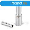 FORTUM dugfej, hossztott, 1/2&#039;, 17mm, 61CrV5, mat
