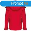 Ni kapucnis softshell dzseki, Kariban KA414, Red-S