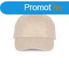 KP119 fm csatos pamut twill baseball sapka K-UP, Beige-U