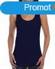 Testhez ll, oldalvarrott ni trik, Gildan GIL64200, Navy-