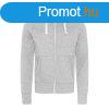 Just Hoods Uniszex cipzros-kapucnis frfi pulver AWJH052, 