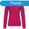 Ni gallros hossz ujj pik pl, Kariban KA257, Fuchsia-X