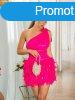  Elegns ni ruha eskvre pink alkalmi XS-M mret 