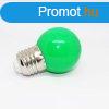 Sznes Led izz, G45, zld, E27 foglalat, 2 W, 5 db kszlet