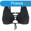 Dressa Beach kivehet szivacsos hromszg bikini fels - fek