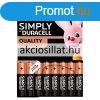 Duracell AAA Simply ceruza elem 8db (LR03)