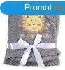 Cangaroo Freya wellsoft takar 110x80 cm - Oroszln szrke