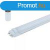 LED fnycs, T8, 60 cm, 9W, 230V, smd 2835, matt veg, meleg