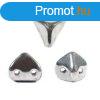 Super Kheops par Puca 2lyuk gyngy - 6mm - silver