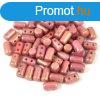 Rulla bead 3x5mm rose gold luster