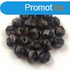 Cseh csiszolt goly gyngy - Purple Jet Blend - 6mm