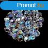 Cseh csiszolt goly gyngy - Crystal AB - 4mm