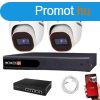 Provision 2 dome biztonsgi kamers IP kamera rendszer 2MP