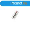 SPS tlfeszltsgvd eloszt, 1,5 mteres, 3 DIN + 1 USB + 