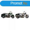 Dekoratv Figura DKD Home Decor Fekete Zld Motor Vintage 16