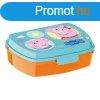 Szendvics ebddoboz Peppa Pig Having fun Manyag Vilgos rz
