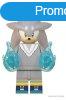 Sonic a sndiszn - Szrke Silver Sonic mini figura