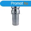 Camlock rozsdamentes acl V-elem tmlcsonkkal 6" - 152