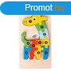 3D-s Montessori fa puzzle jtk