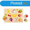 Tooky Toys Fa Puzzle fogantys 11db-os - Gymlcss