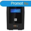Njoy UPCMTLS665TCAAZ01B Cadu 650 LCD 600VA UPS