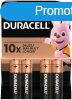 Duracell Basic AA MN1500 ceruza (LR6) alkli elem bl/4