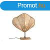 Asztali lmpa Romimex Termszetes Rattan 30 x 30 x 15 cm MOS