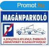 Informcis tbla, 35x25 cm, "Magnparkol"