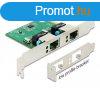 DELOCK PCI-E x1 Bvtkrtya > 2x RJ45 Gigabit LAN RTL811